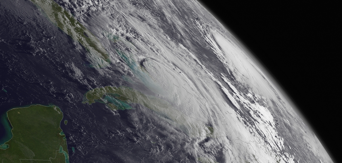Photo of Hurricane from Space